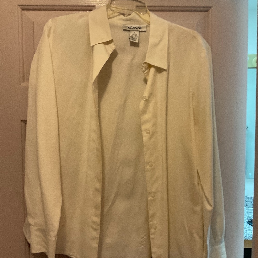 Alfani silk blouse